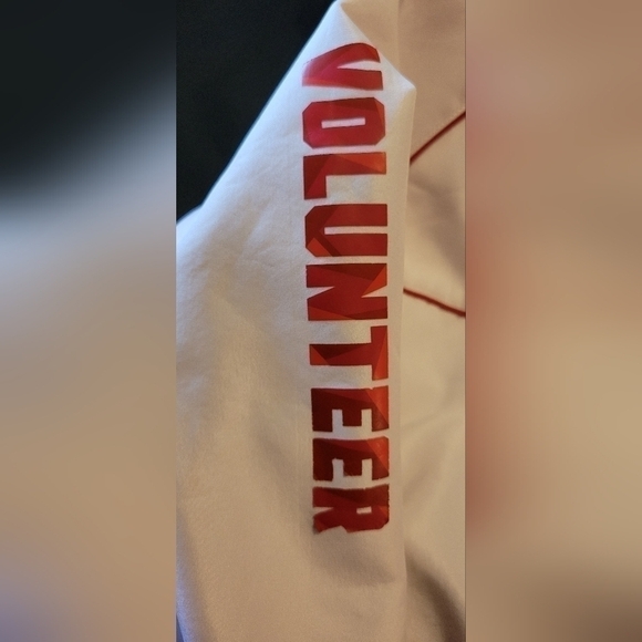 Men's White Super Bowl LIII Team ATL Voluteer Weatherproof Hoodie Size L Atlanta - Picture 8 of 10